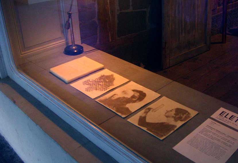 VIRGINIA L&amp;Oacute;PEZ."I volti (Pessoa)". Libro de artista. Pieza &amp;uacute;nica. Eletto galerie, Berna, Suiza.&amp;nbsp;