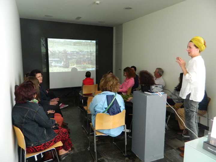 taller&amp;nbsp;las ricas horas. Virginia L&amp;oacute;pez. Museo Villa Romana de Veranes.2015