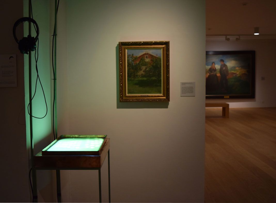 VIRGINIA L&amp;Oacute;PEZ "Dentro-detr&amp;aacute;s-entre.&amp;nbsp;Secretos y placeres",&amp;nbsp;2018. Museo Casa Natal de Jovellanos