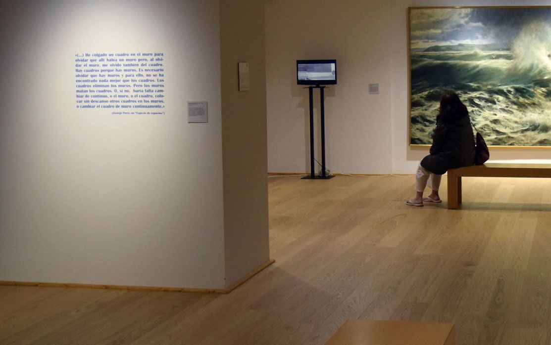 VIRGINIA L&amp;Oacute;PEZ "Dentro-detr&amp;aacute;s-entre.&amp;nbsp;Secretos y placeres",&amp;nbsp;2018. Museo Casa Natal de Jovellanos